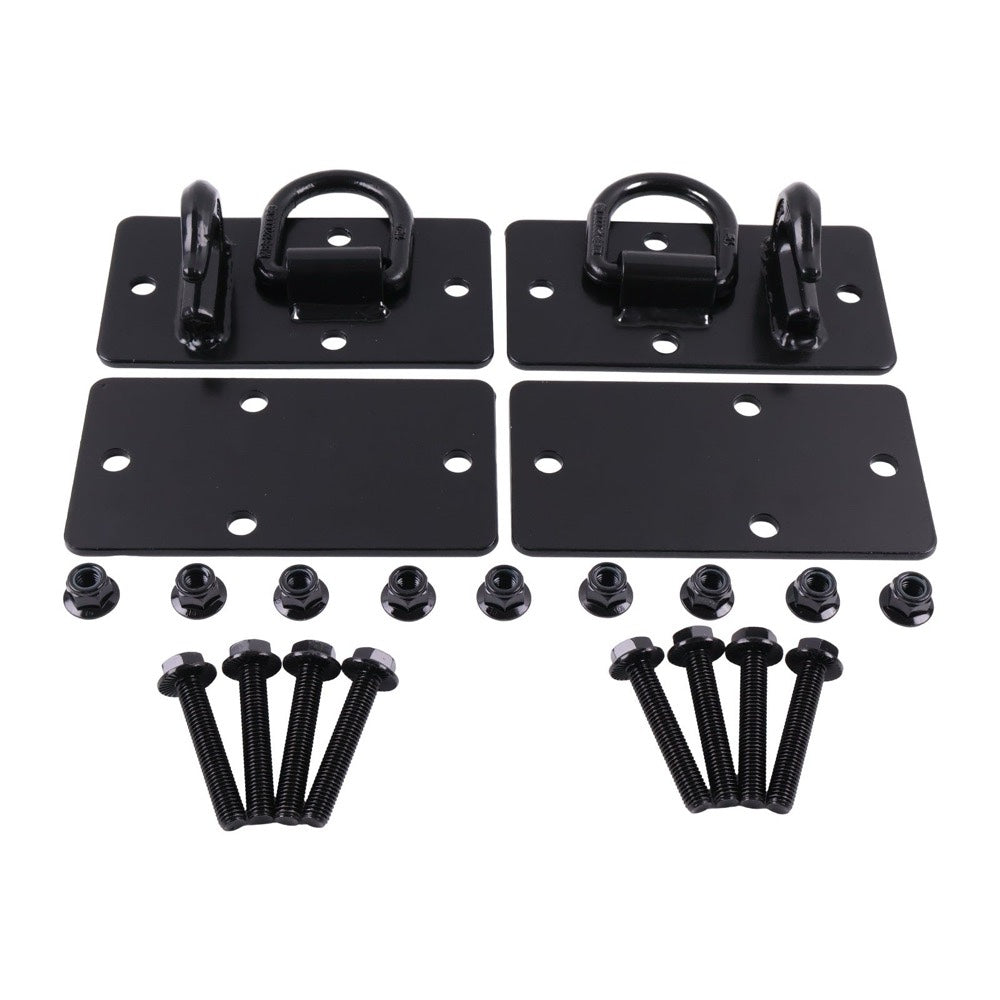 1 Set Heavy-Duty 1/2" D-Ring Shackle – 12000lbs Load Capacity Carbon Steel Construction